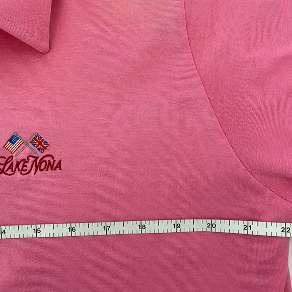 Pickering Shirts Vintage Pickering Cotton Lake Nona Golf Club Polo